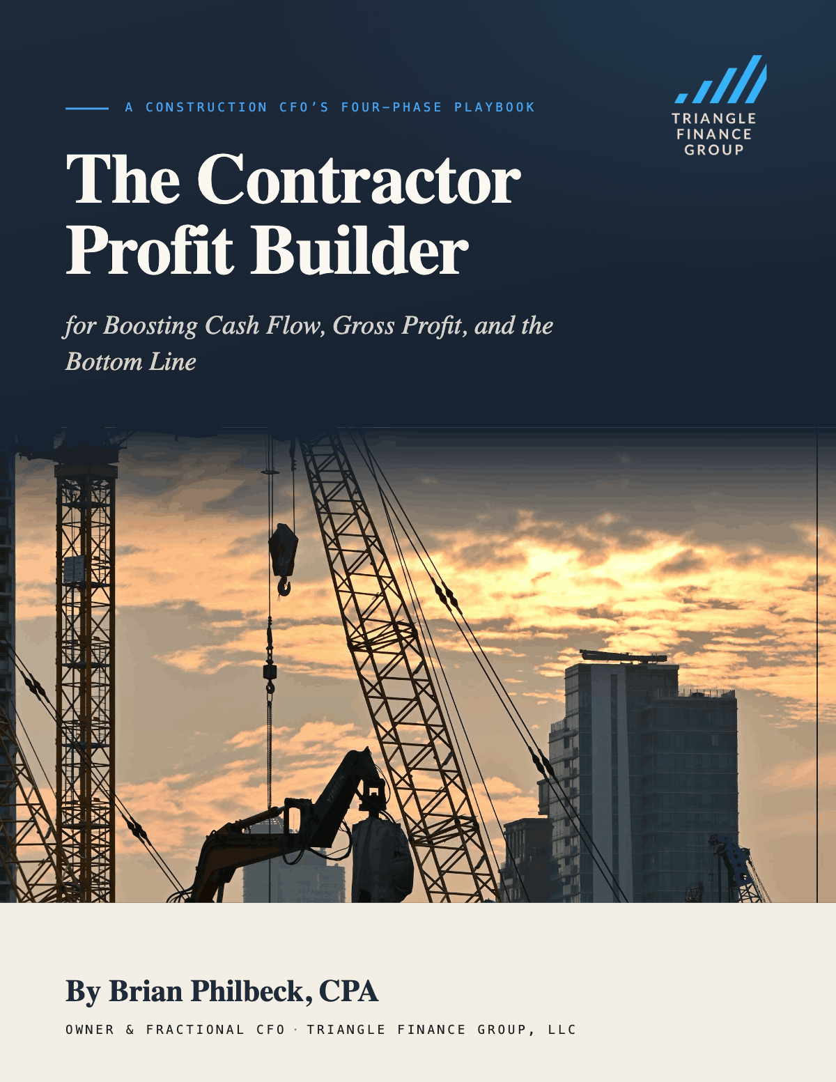 The Contractor Profit Builder eBook cover